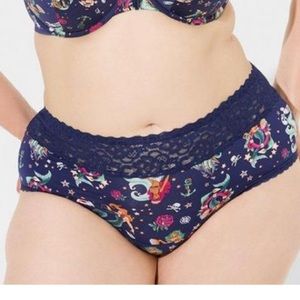 Torrid Print Second Skin Cheeky Panty Sz 2